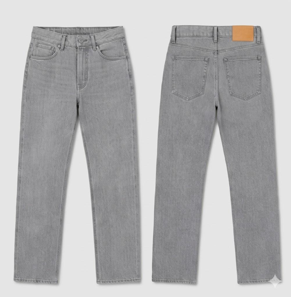 grey pants